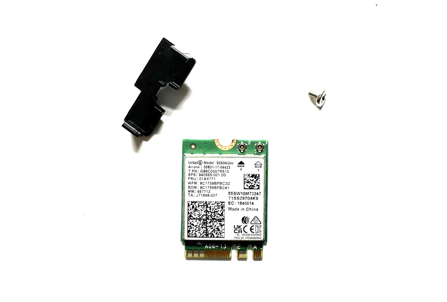 🔥Intel 9260NGW IEEE 802.11ac Dual Band Bluetooth5.0 Wi-Fi 5 Adapter Wireless-AC