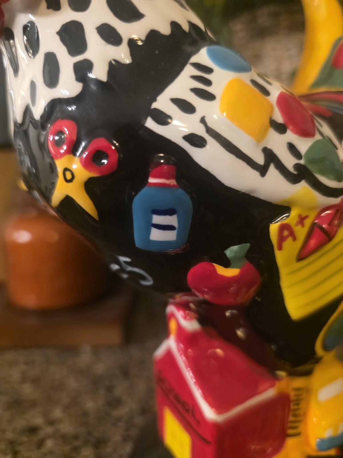 Poultry In Motion HTF Eggceptional #16771 SHARON NEUHAUS Teacher Theme Rooster