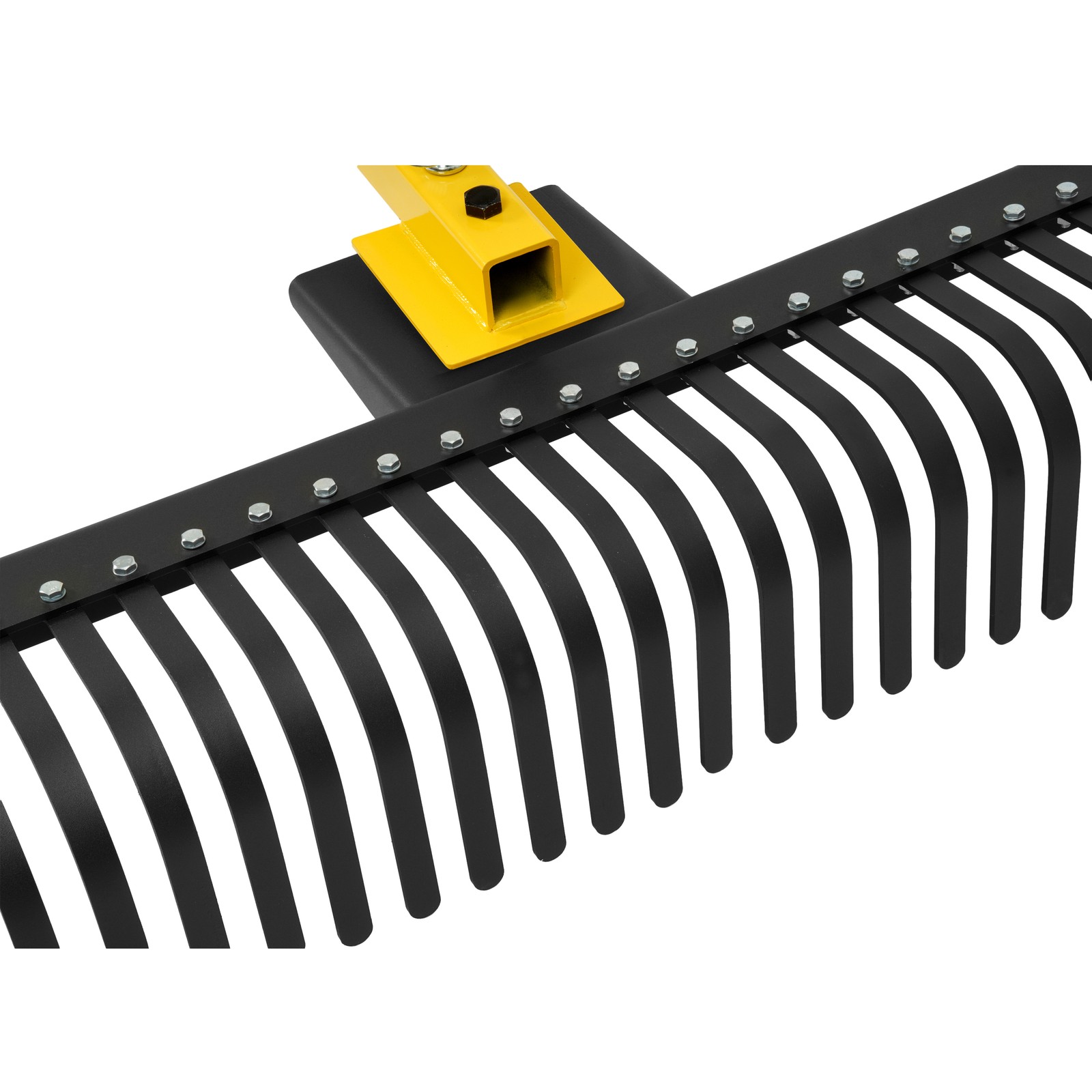 3-Point 60''Landscape Rock Rake Soil Garden Tool for Cat 1 Campact Tractor Heavy