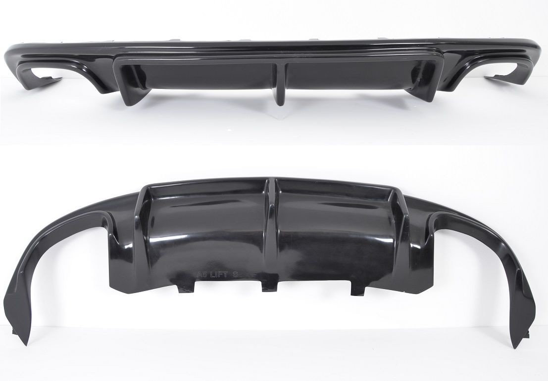 RS Performance Rear Bumper Diffuser for A5 / S5 Coupe 11-16 Facelift