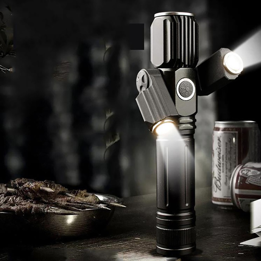 20000LM Rechargeable LED Mountain Bike Lights Bicycle Torch Front &Rear Lamp Set