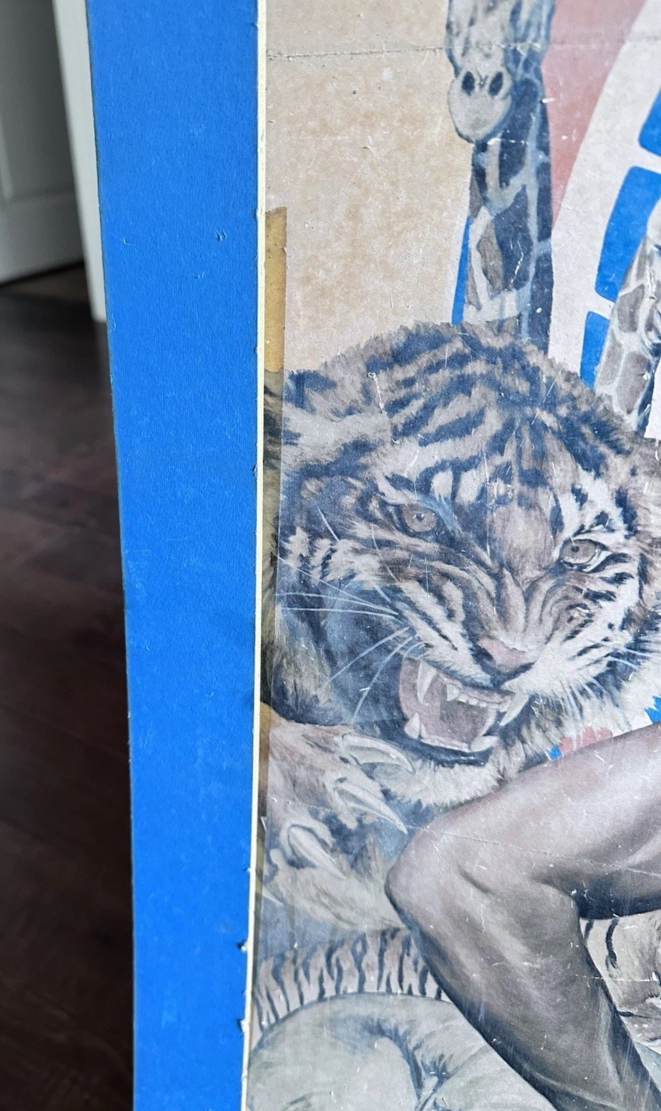 Autographed Poster Gunther Gebel Williams Ringling Brothers Circus Matted Signed