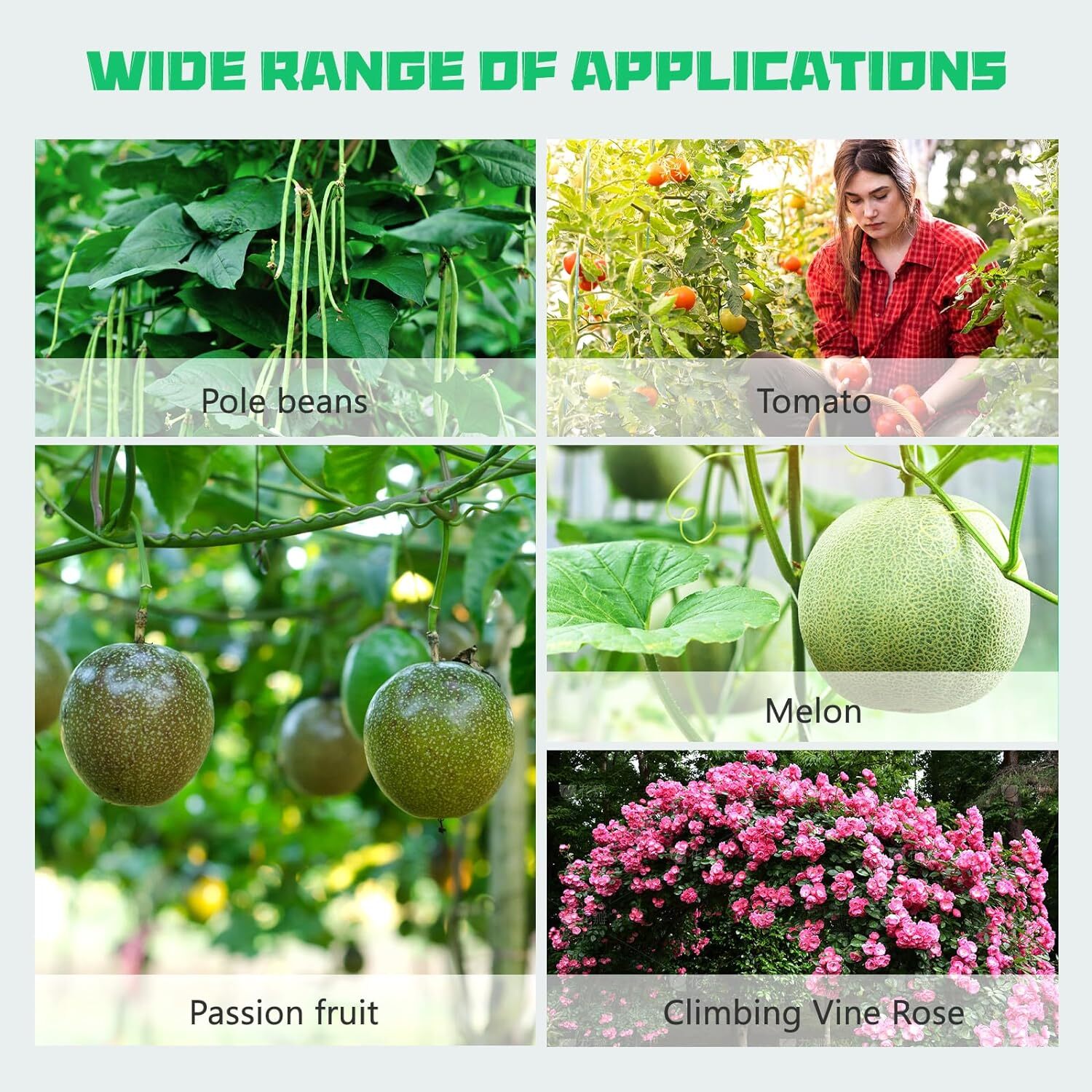 NAIZEA Trellis for Garden Vegetable Trellis Garden Arch Trellis for Climbing