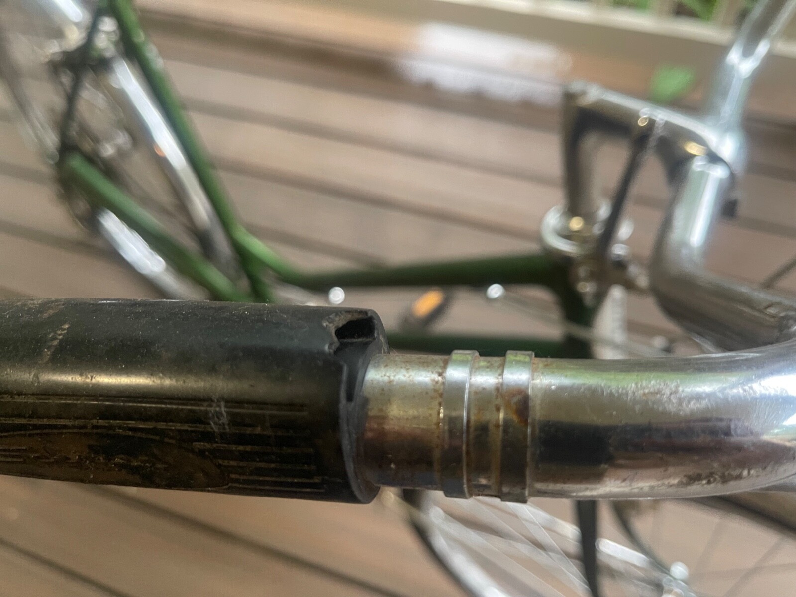 1972 SCHWINN COLLEGIATE 5-SPEED Campus Green CRUISER BIKE