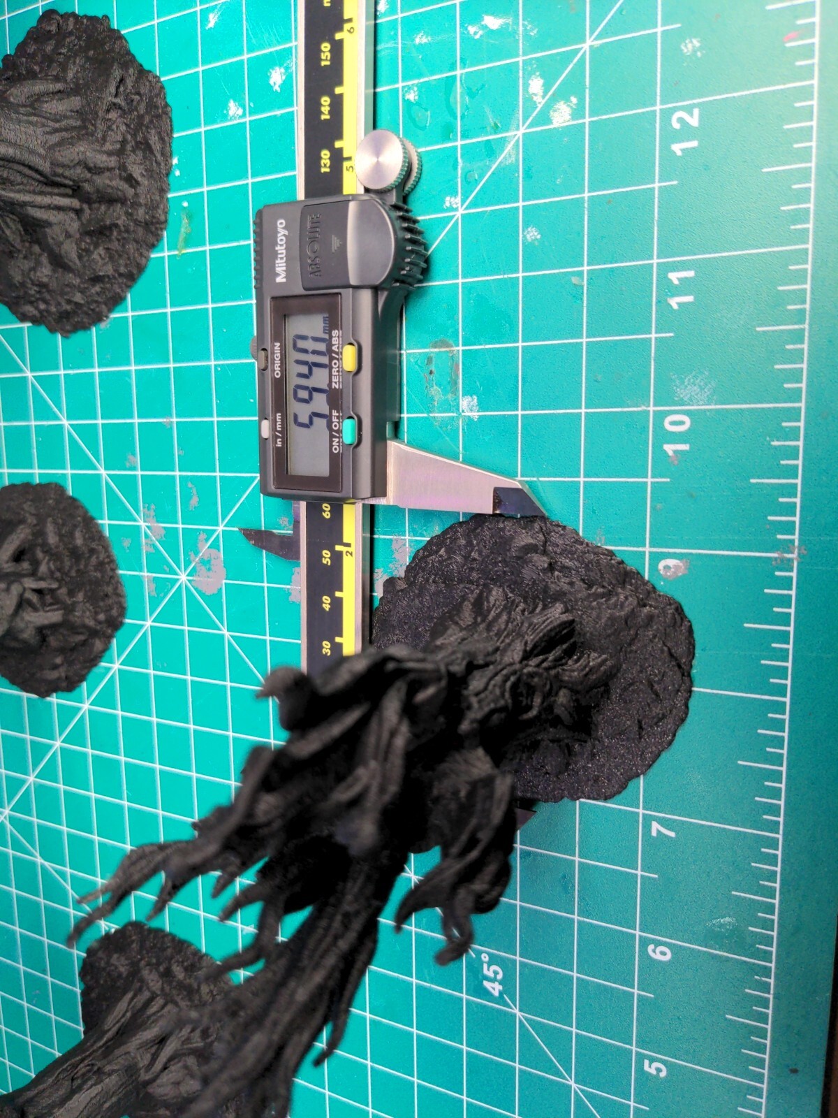 Dark Forest Tree Scatter Terrain, Miniature Forest, Tabletop Gaming, 3d Printed