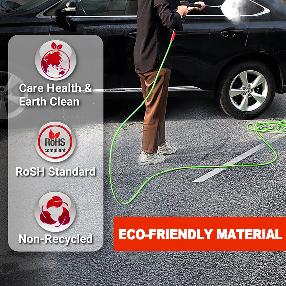 YAMATIC 3200 PSI Pressure Washer Hose 1/4" M22-14/15mm Flexible Pressure Hose