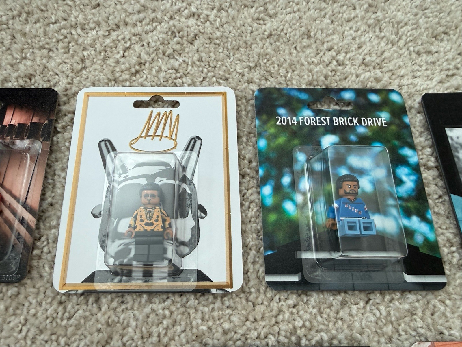 The Canvas Don J Cole ENTIRE SET COLLECTION 7 Figures Limited Edition Lego Rap