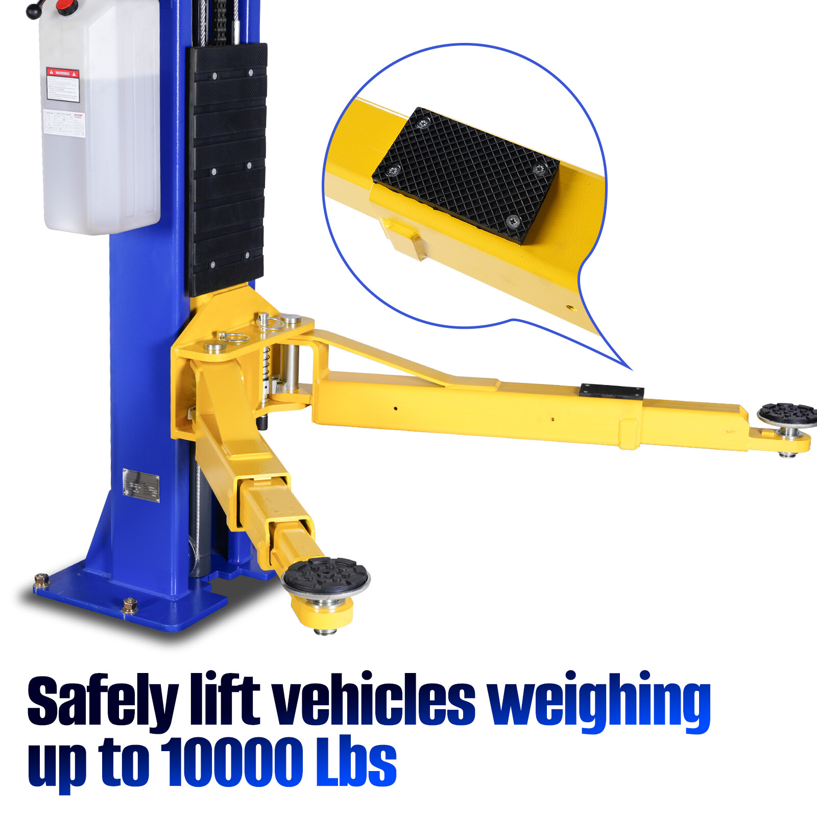 10000LB 2 Post Car Lift Auto Truck Hoist Heavy Duty Two Post Lift for Vehicle