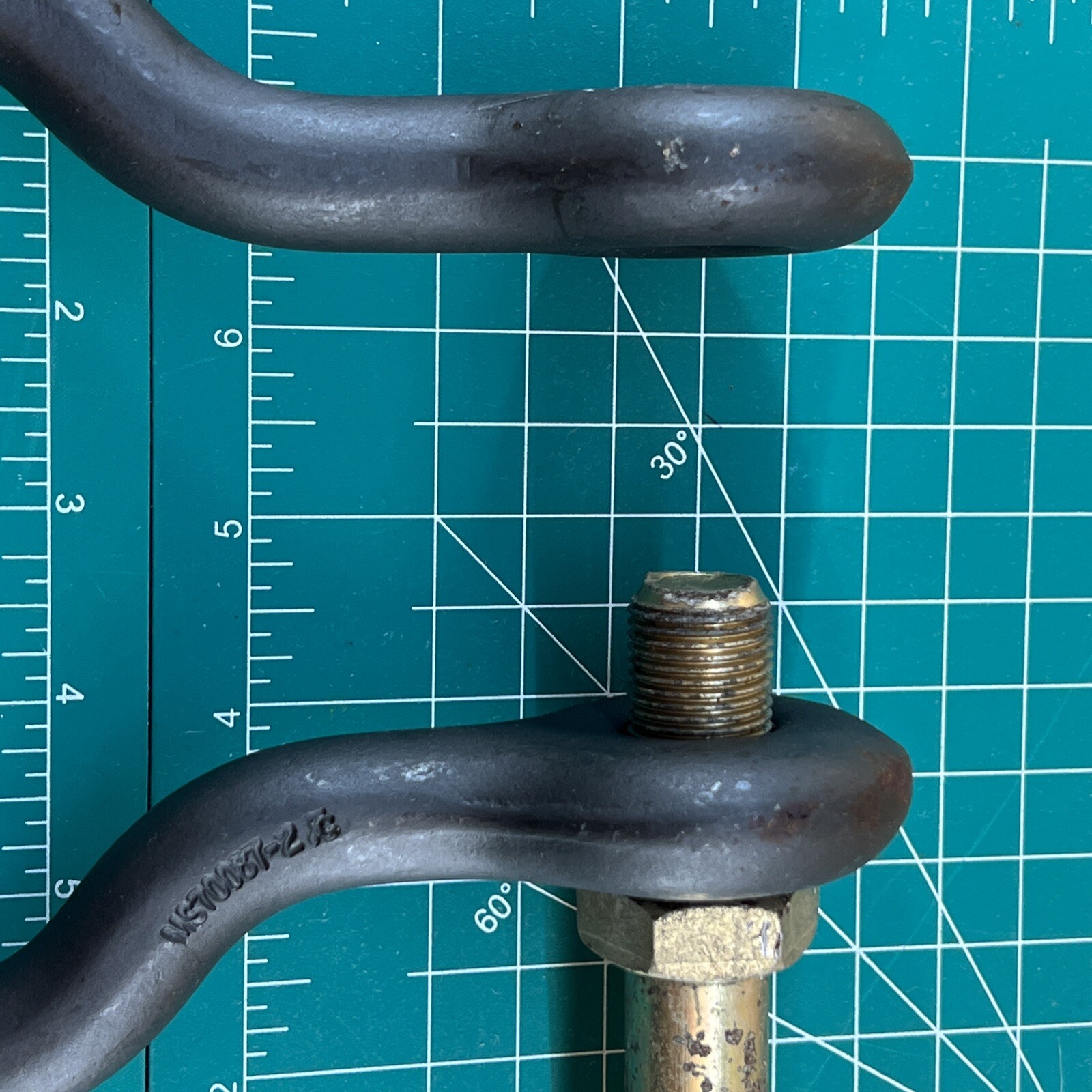 SHACKLE CLEVIS SUSPENSION ASSEMBLY STAMPED MS70087-2 GOVT SURPLUS N.O.S.