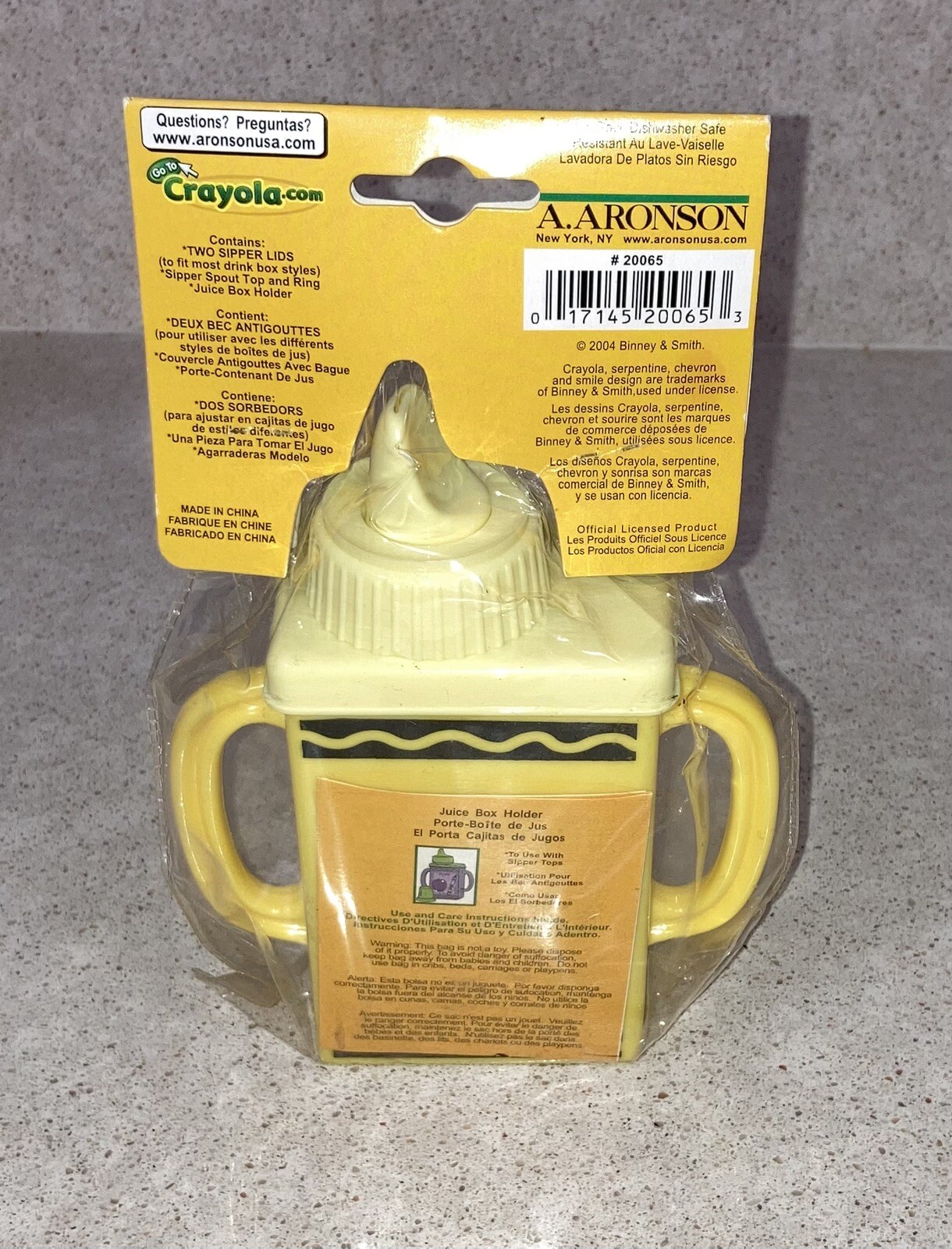 Crayola Kids Juice Box Color Covers Banana Mania School - New Sealed