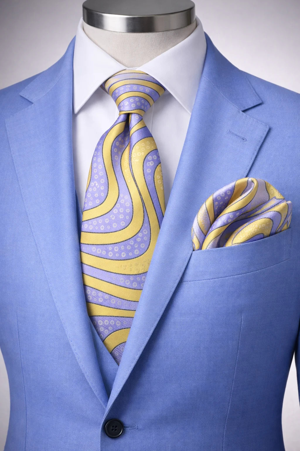 CORLEONE TIE & POCKET SQAURE by VERSE9