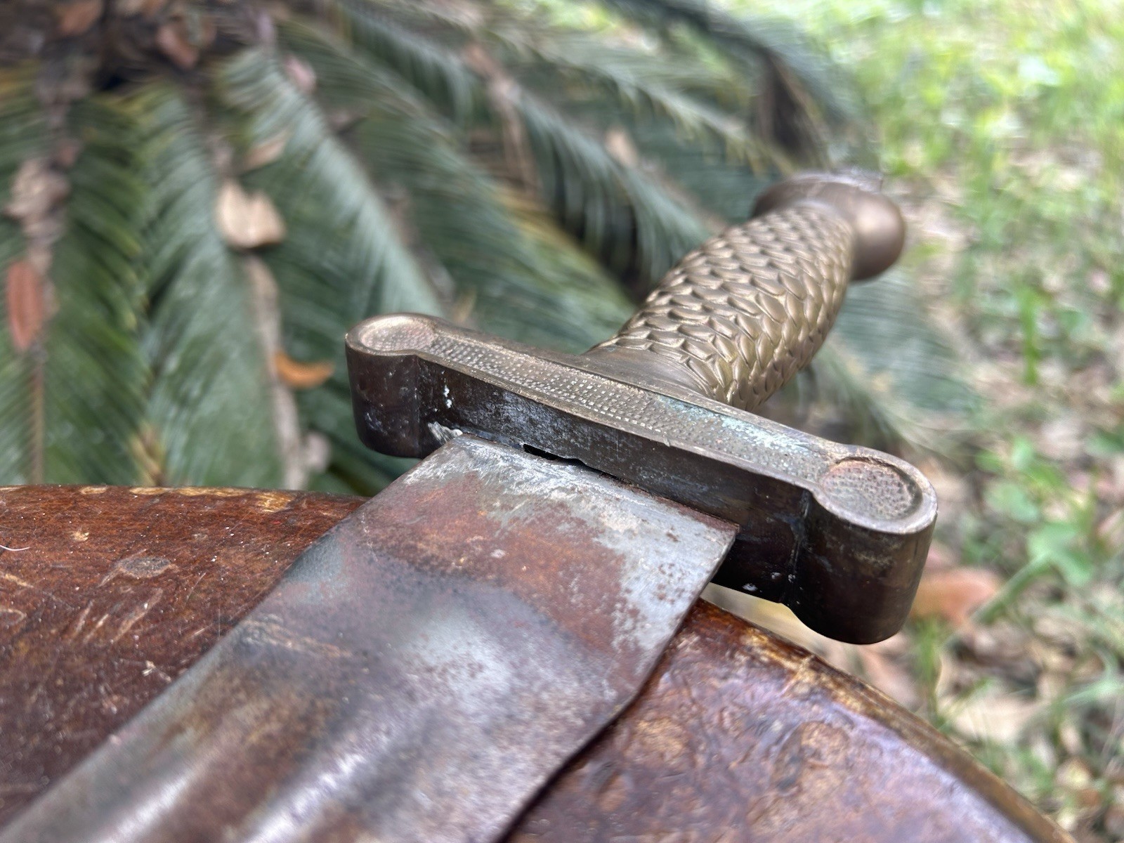 Civil War Sword Foot Artillery Short Sword Gladius 1800s Eagle Crown Scales 26”