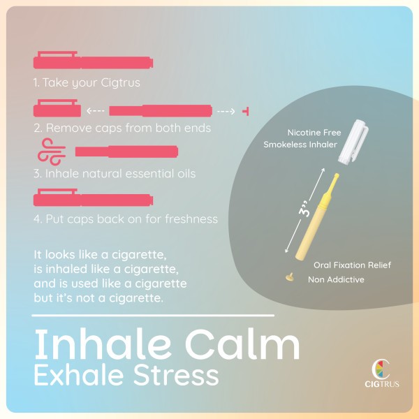 Cigtrus Smokeless Air Puffer - Citrus Grapefruit- 1 Piece