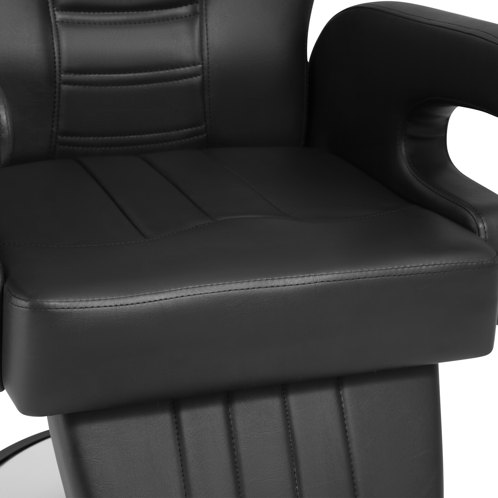 Black All Purpose Heavy Duty Recline Barber Chair Hydraulic Salon Beauty Stylist