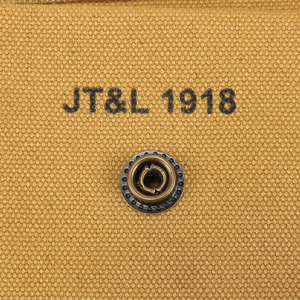 U.S. WW1 Padded Haversack with Shoulder Strap Marked JT&L® 1918