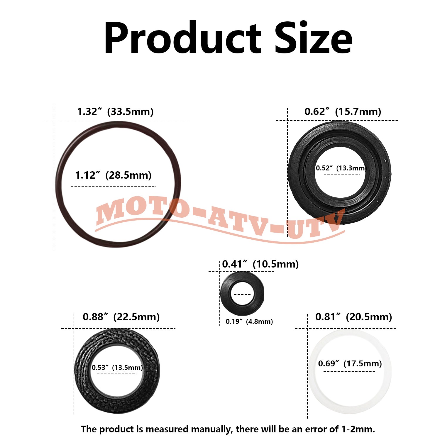 34262 Seal Rebuild Kit For Cat Pump 66DX 6DX Pressure Washer Pump Model 6DX35G1I