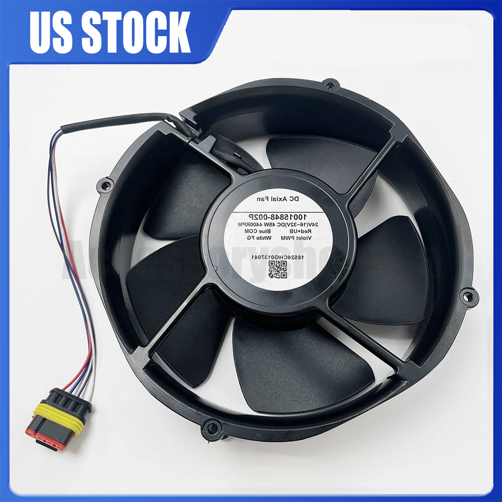 DC Axial Fan 24VDC 45W 10015848-002P For DOMETIC RTX2000 Truck Air Conditioning
