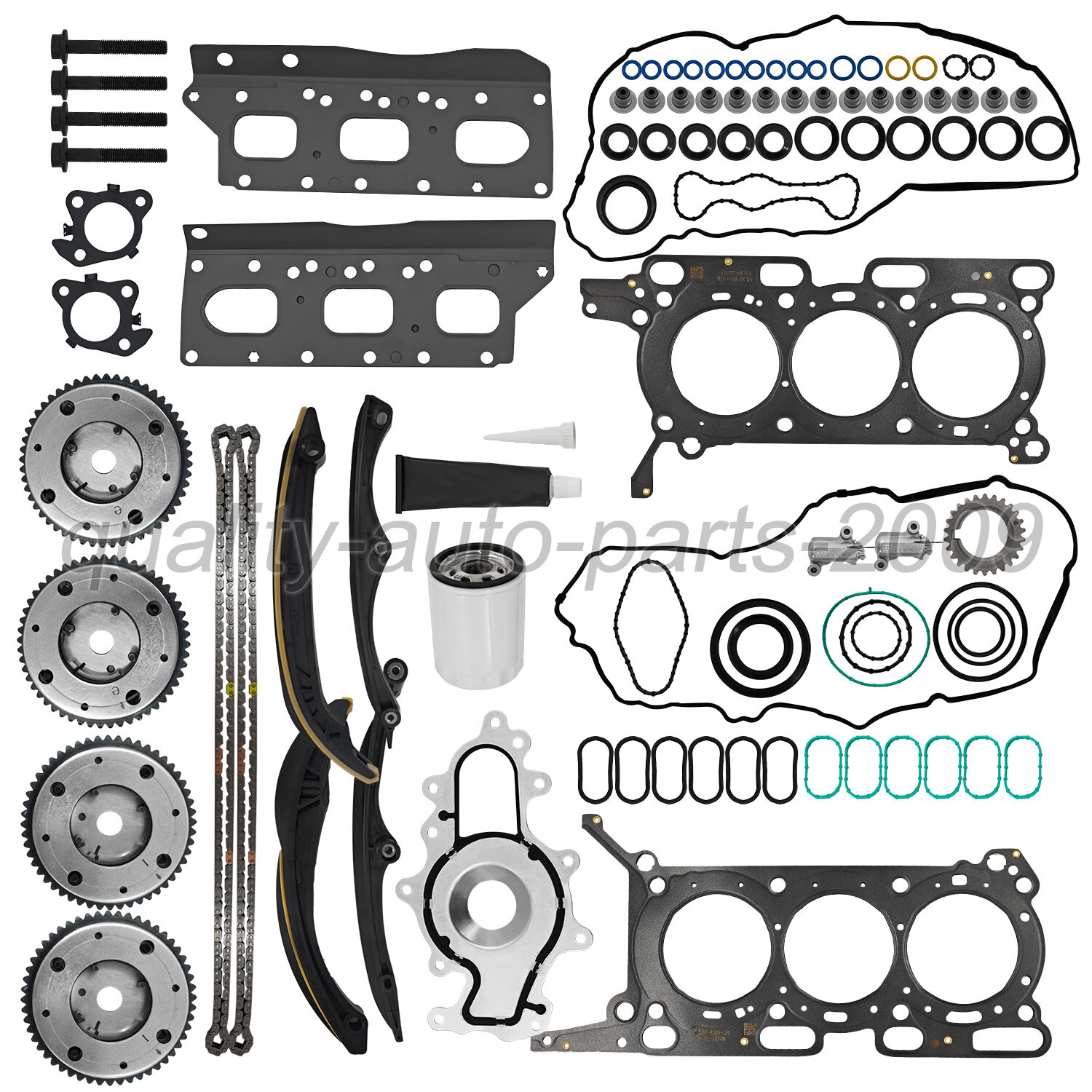 3.5L Engine Timing Chain Kit For 2017-2024 Ford F150 Ecoboost 18-24 Expedition