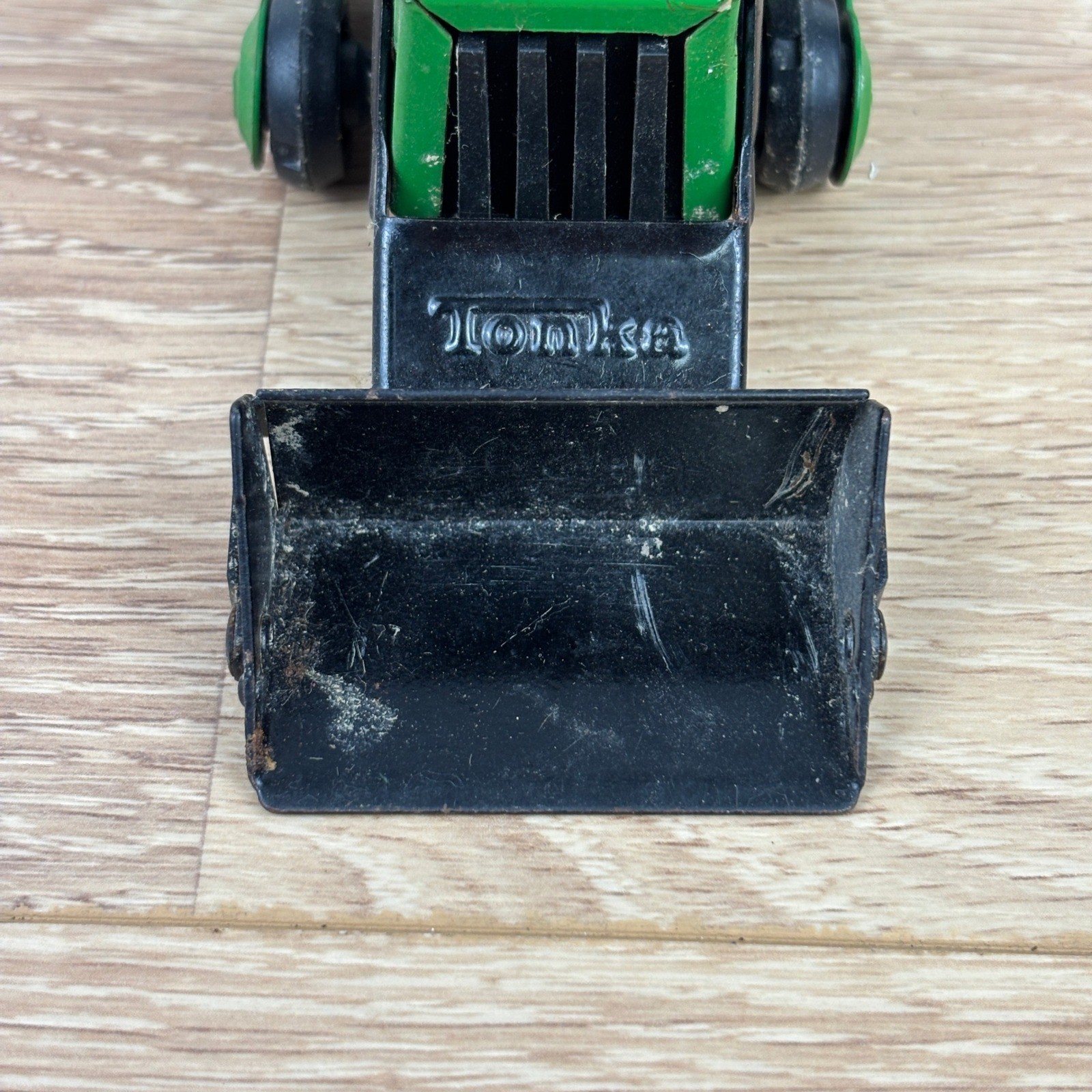 Vintage Tonka Steel Dump Truck and Pickup Truck Lot Red Yellow Green