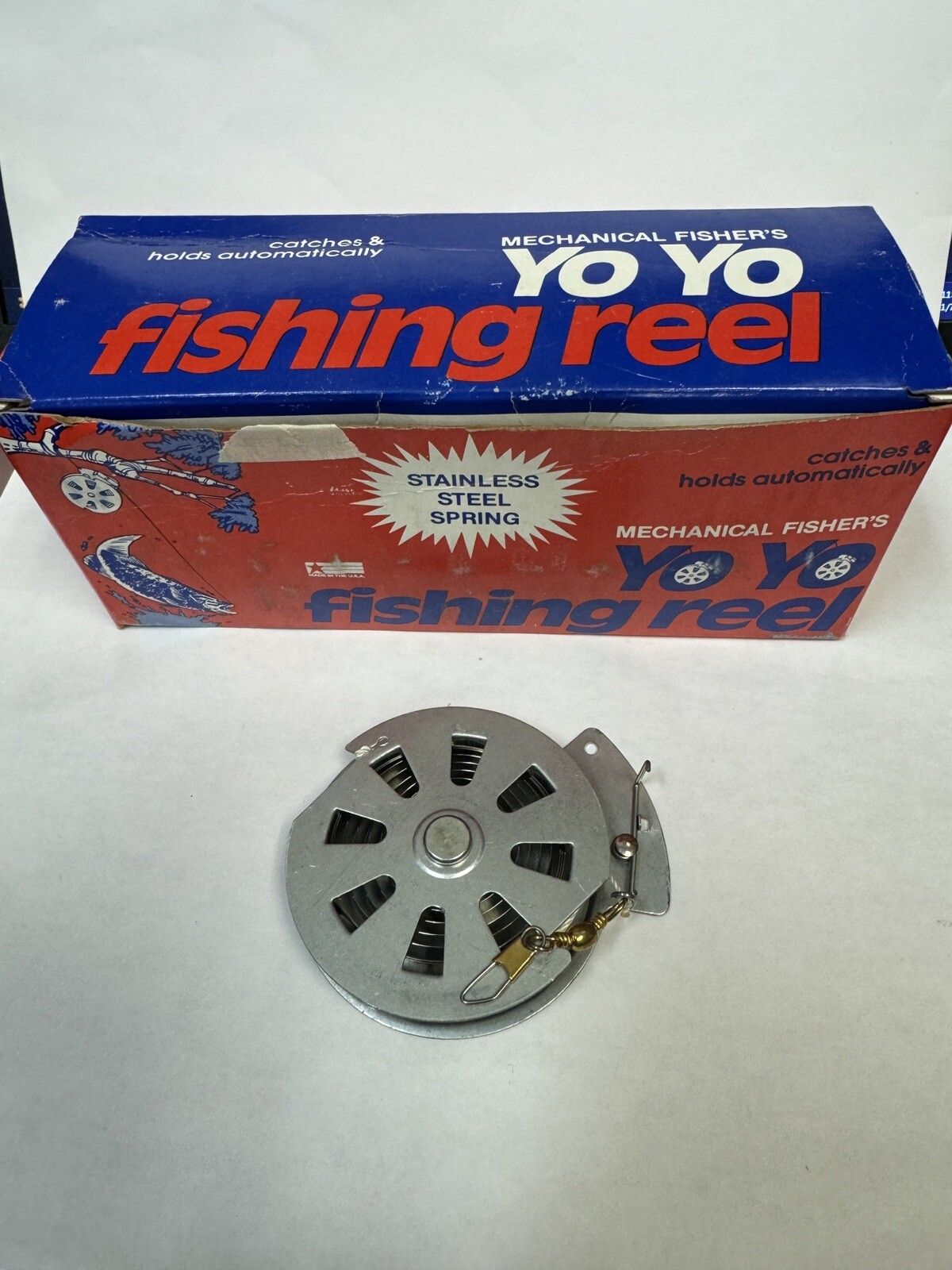 1 YoYo - Mechanical Automatic Survival Fishing Snare Reel Yo Yo Hunting