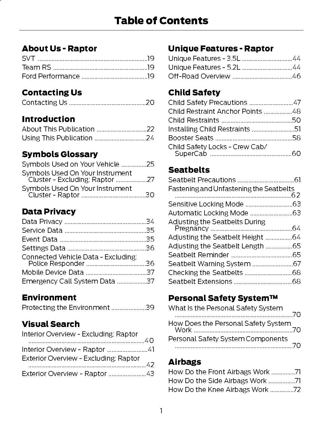 2026 Ford F-150 Truck Owners Manual User Guide PRINTED HARD COPY