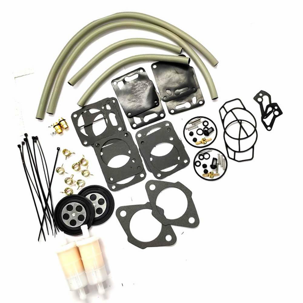 Polaris Dual Twin Carb Carburetor Rebuild Kit 700 SLT SL SLH SLTH