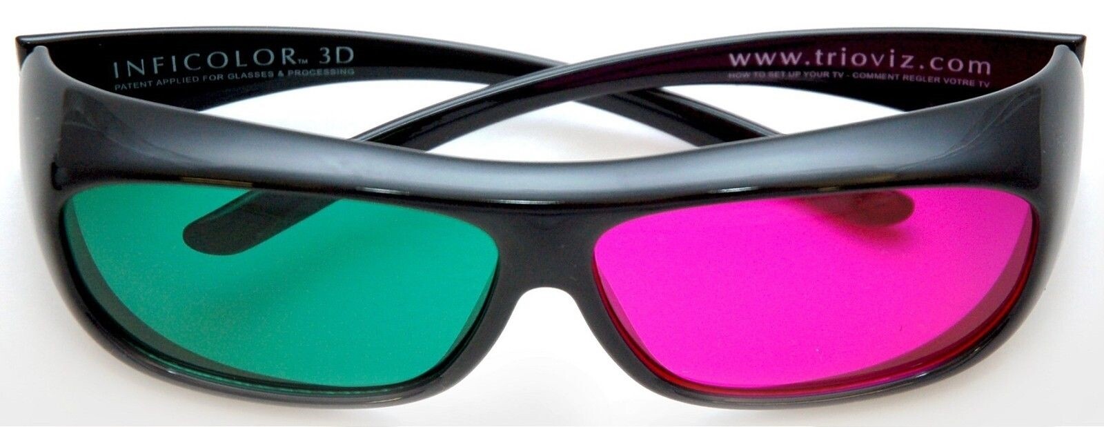 NEW TriOviz InfiColor 3D Glasses for PS3 Xbox 360 TV Assassins Creed Revelations