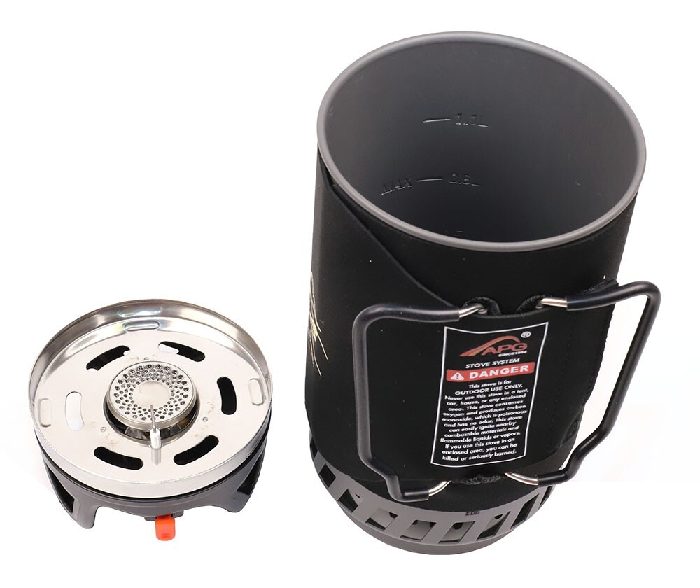 Camping Jet Burner 1000W 1100ML Portable Gas Powered Stove top Cooking System