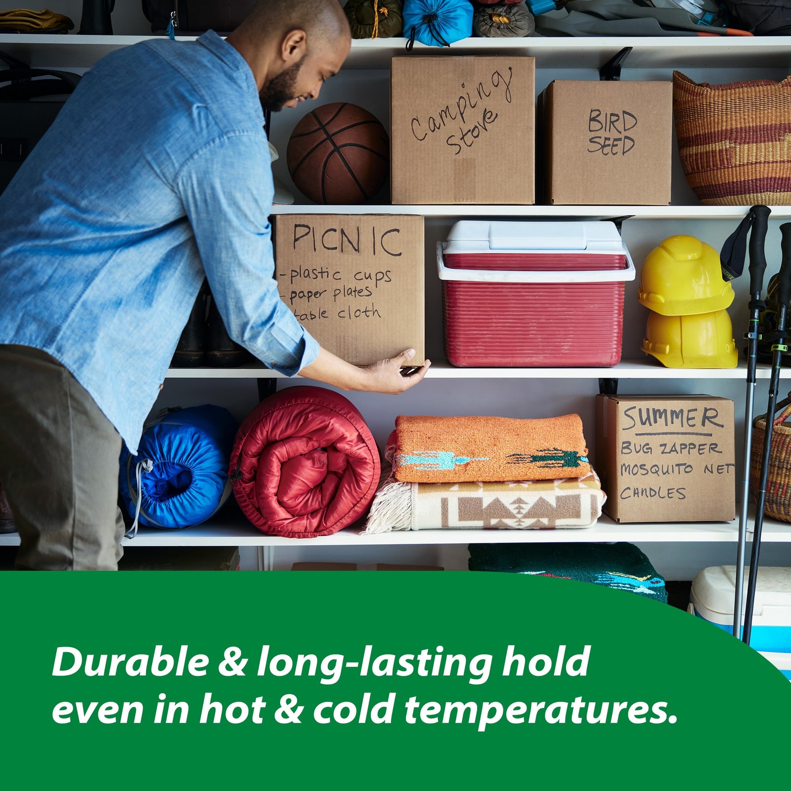 Duck HD Clear Packing Tape Dispenser Heavy Duty Packaging Tape Gun for Packin...