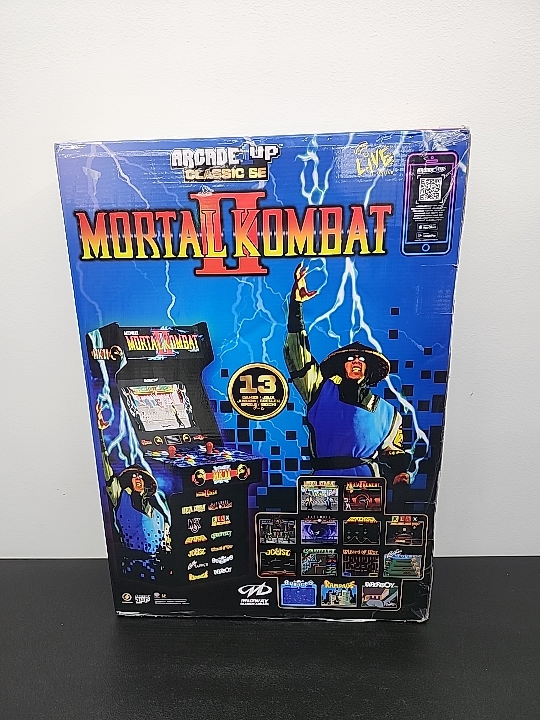 Arcade1Up Mortal Kombat II Classic SE Arcade Machine  13 Classic Games