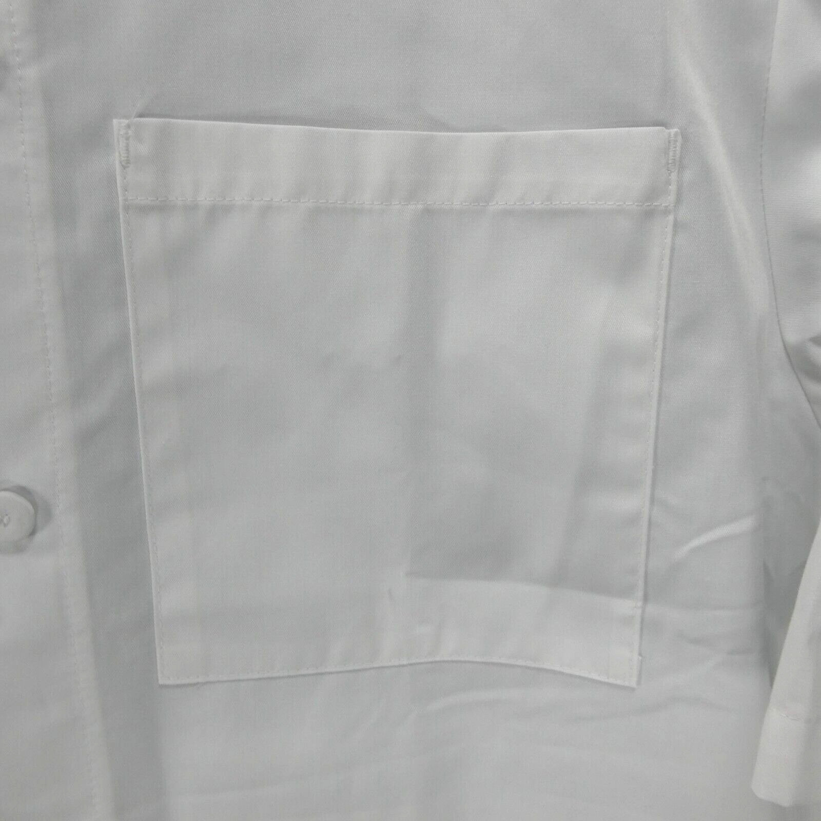New Chef Works Men's White 2XL Calgary Cool Vent Coat Chefs Jacket NWT