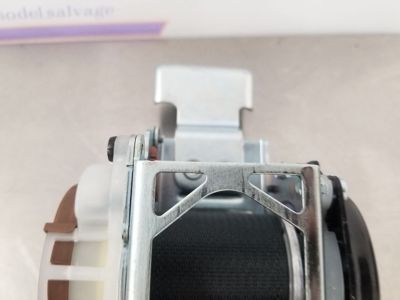 22 2022 NISSAN FRONTIER CREW PASSENGER RIGHT FRONT SEAT BELT RETRACTOR BLACK