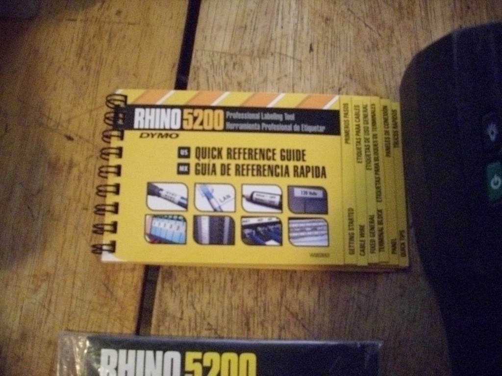 DYMO Rhino Industrial 5200 Label Maker