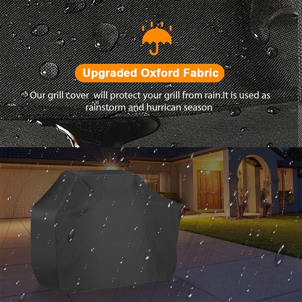 BBQ Gas Grill Cover Barbecue Waterproof Outdoor Heavy Duty UV Protection 57 Inch