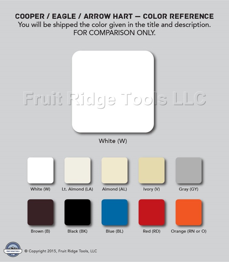 Eaton White COMMERCIAL Grade Toggle Wall Light Switch 3-Way 15A Bulk CS315W