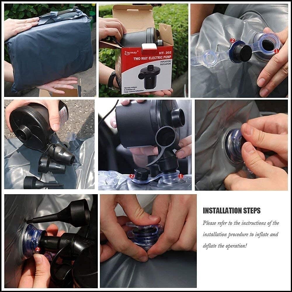 Air Mattress For Truck Bed Back Seat SUV Ford F150 Chevy Tacoma BackSeat Airbed