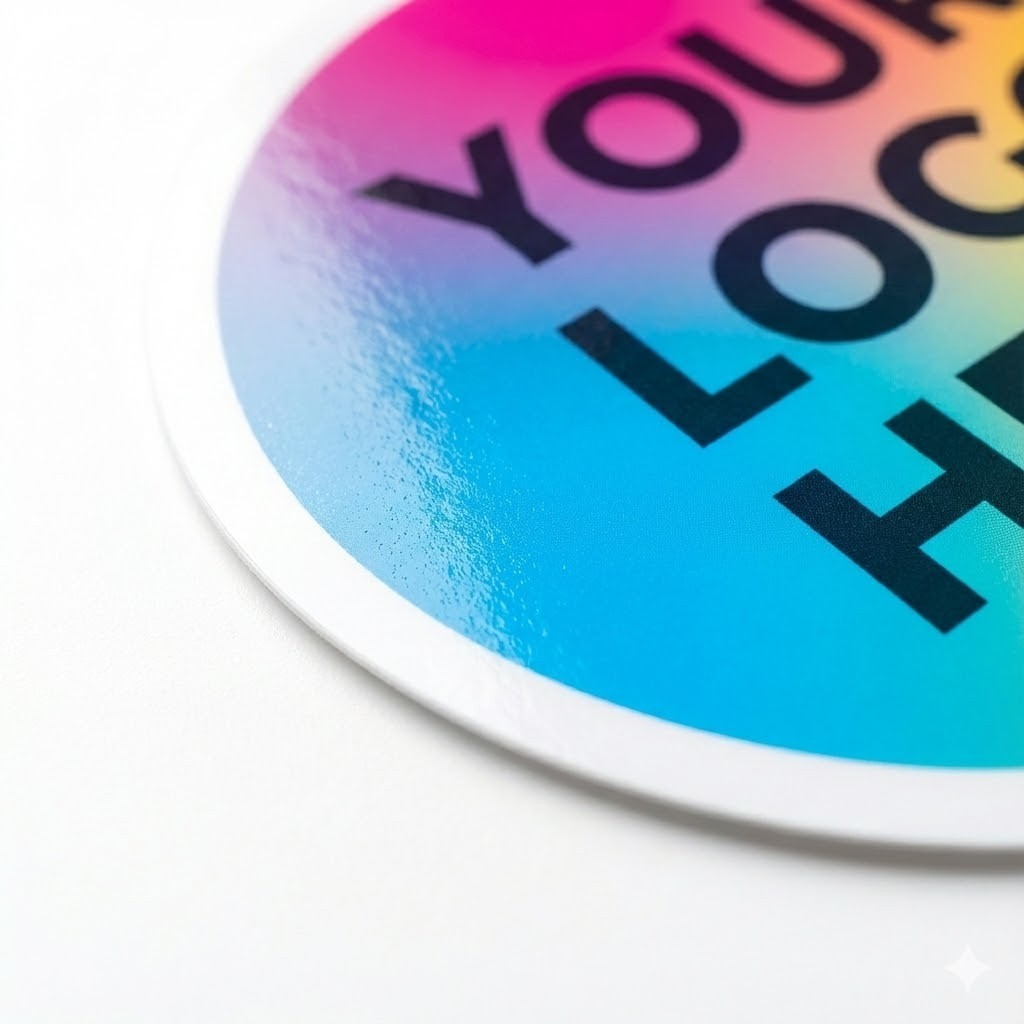 Custom Logo Stickers Vinyl Die Cut Decals Waterproof UV Resistant 2"-20"