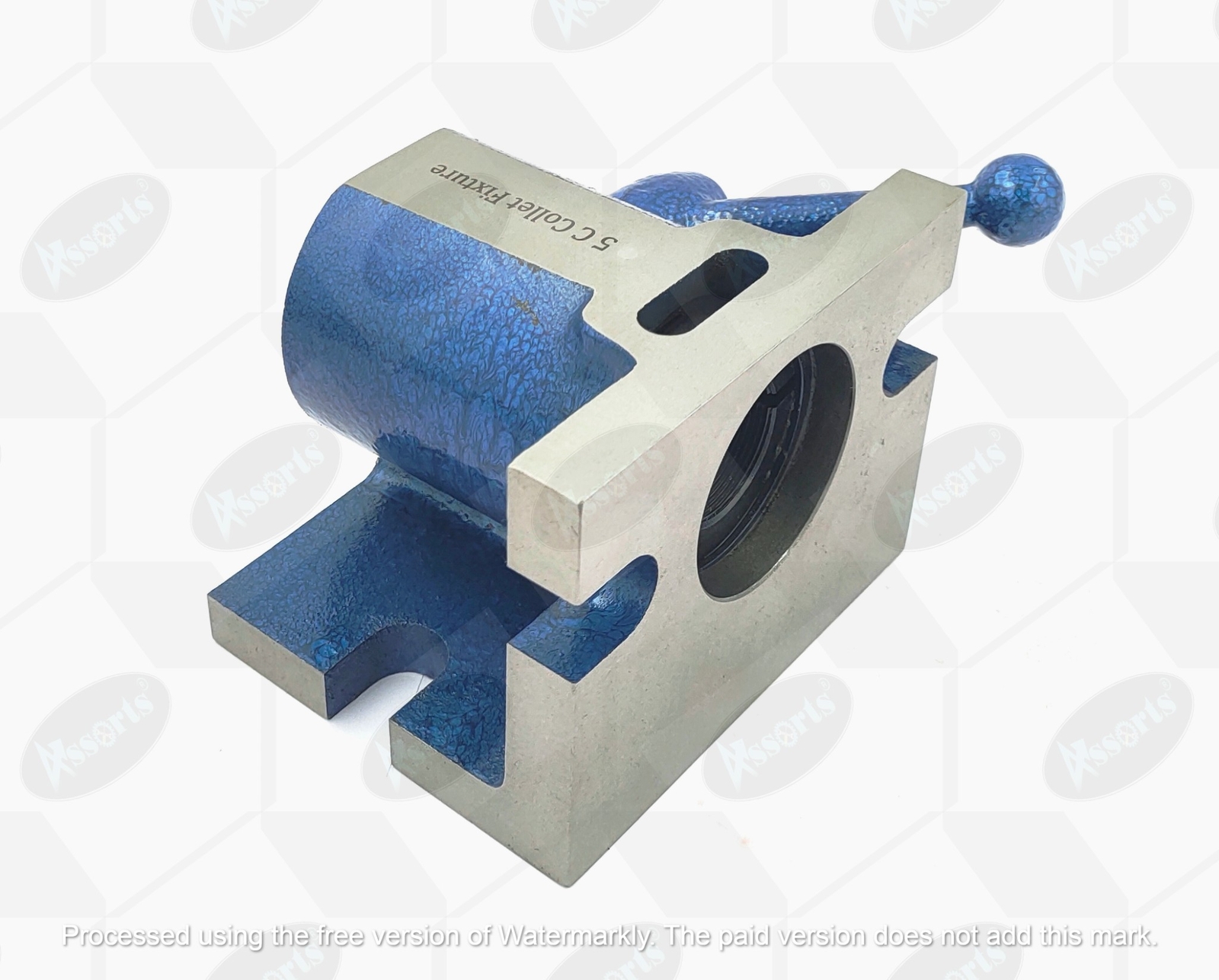 5C Horizontal-Vertical Angle Collet Holding Fixture
