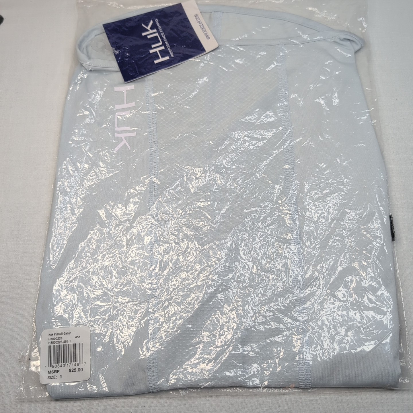 HUK Neck Gaiter UPF 30+ Sun Protection Mens Face Guard Color Plein Air One Size