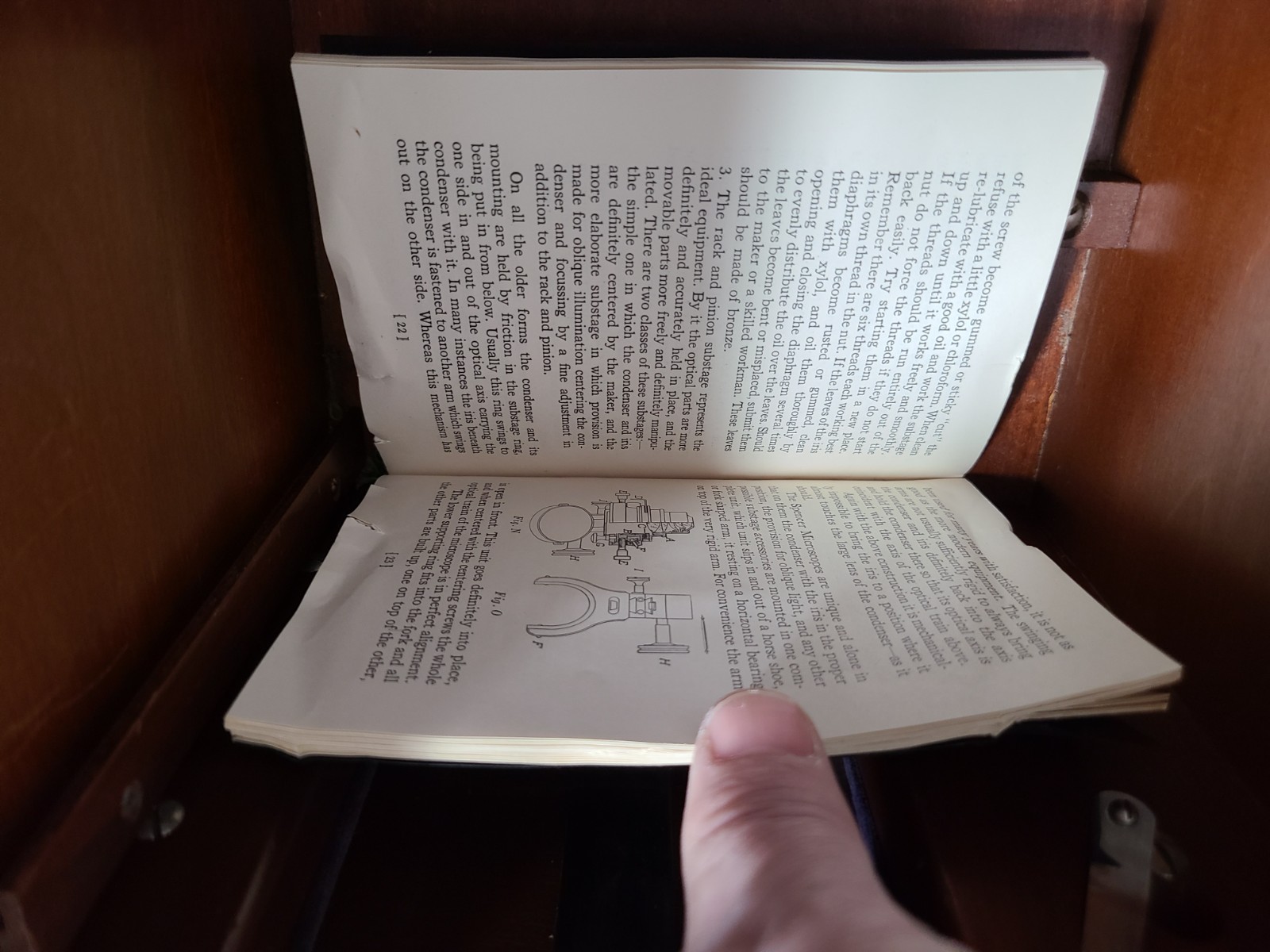 Vintage Spencer Buffalo USA Monocular Microscope Carl Zeiss Lens and Scopelite