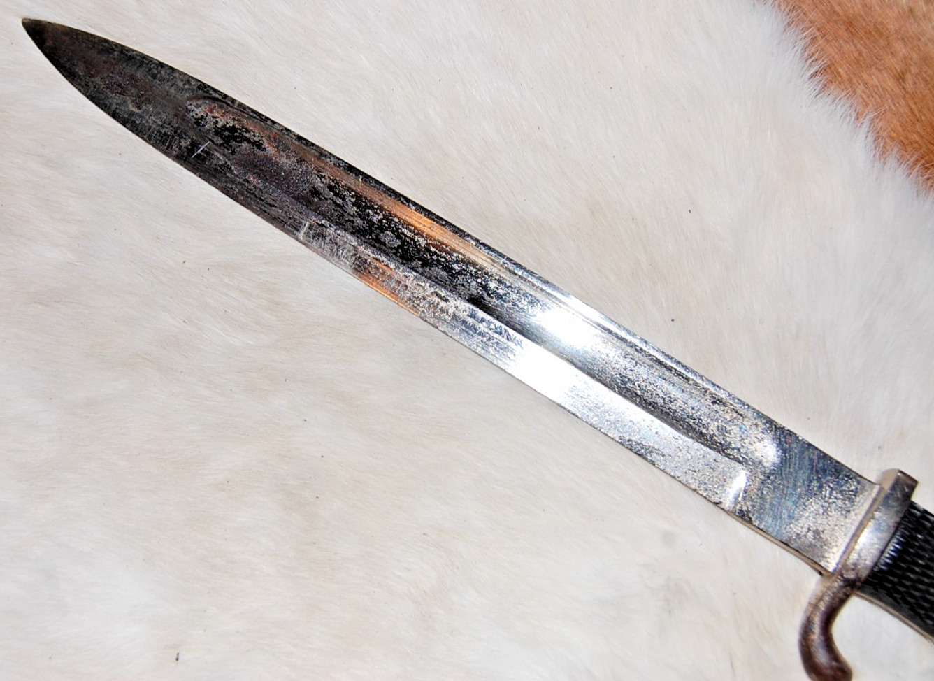 German WWII K98 Full Size Dress / Walking Out / Bayonet - Rare WKC mfg