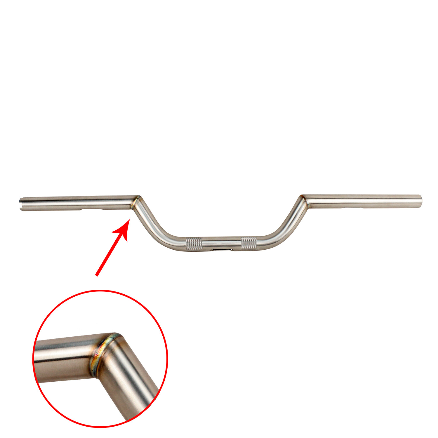 30.0 inch Stainless Steel Handlebar Drag Bar for Harley Dyna Softail FXBB FXLR