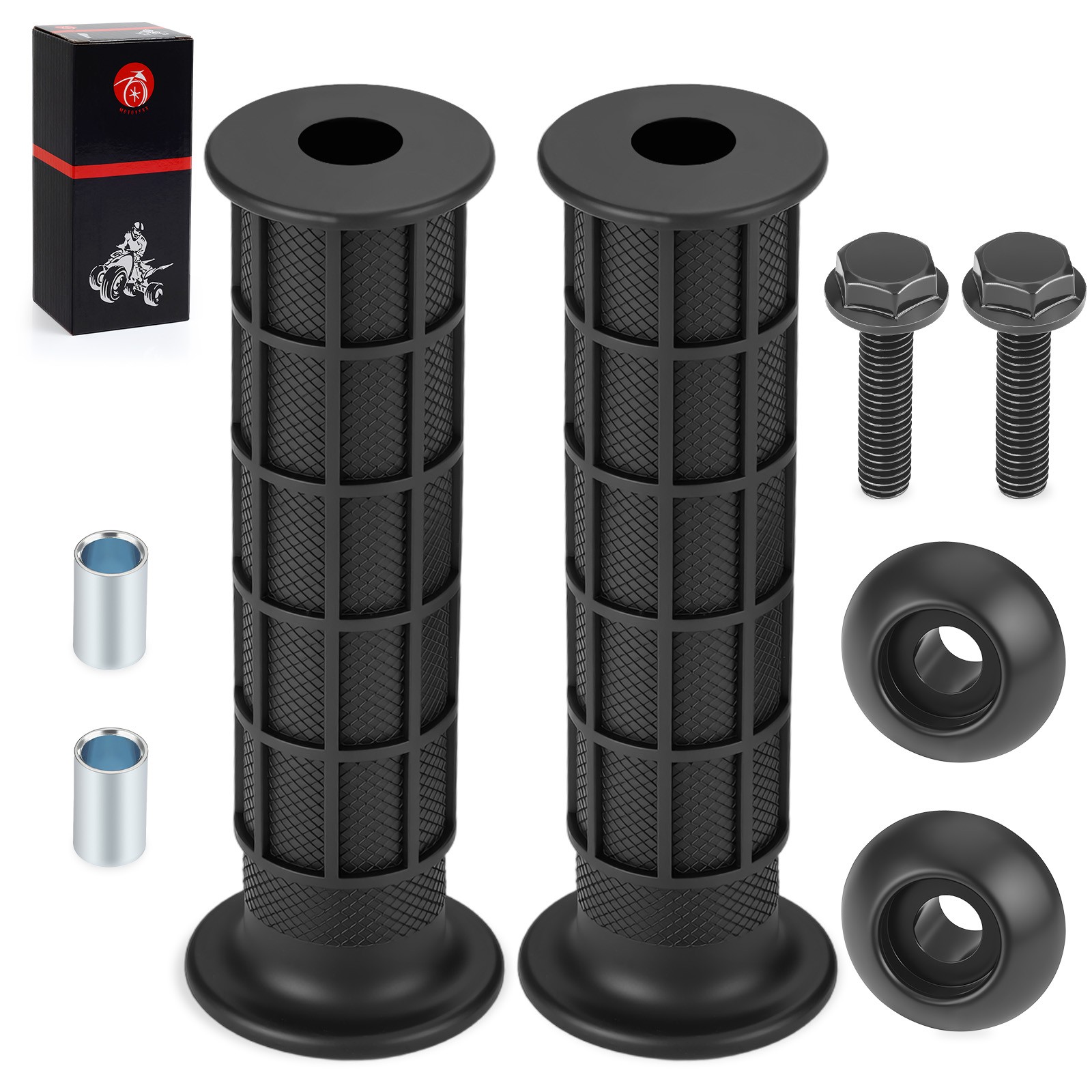 Handle Grips & Bar End Guard Screw for Honda Rancher 350 400 Foreman 400 450 500