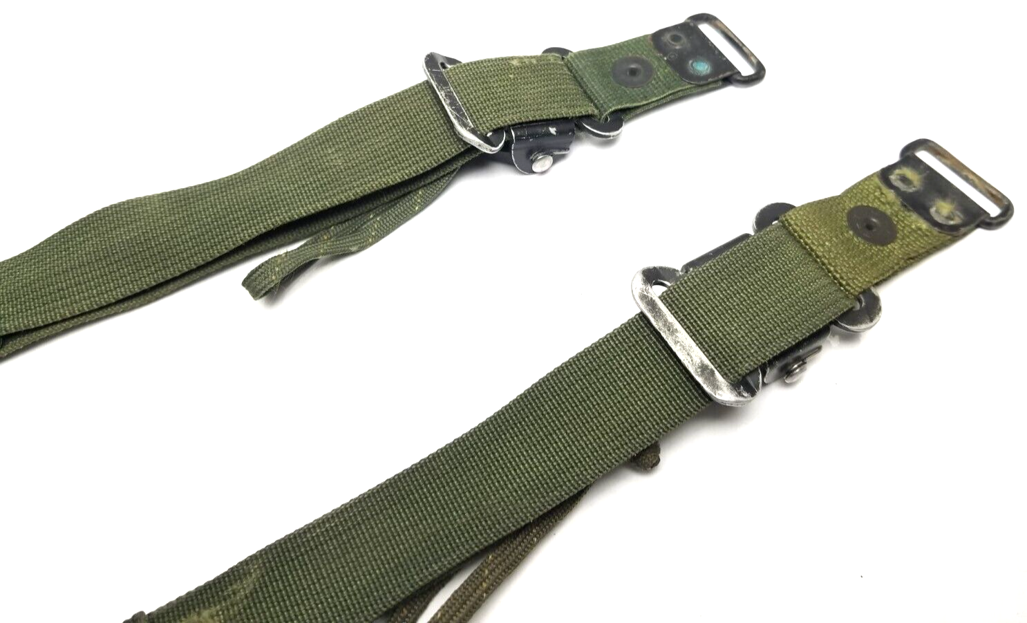 QTY (2) USGI Military ALICE PACK QUICK RELEASE METAL BUCKLE For SHOULDER STRAPS