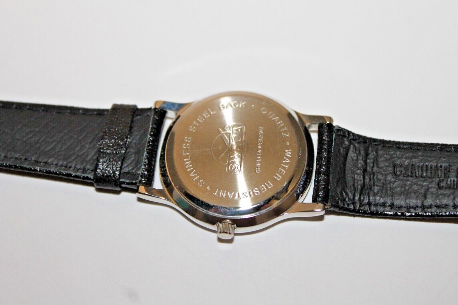 Seneca Niagara Casino Watch W/Black Band-Unisex-Never Worn-Needs Battery