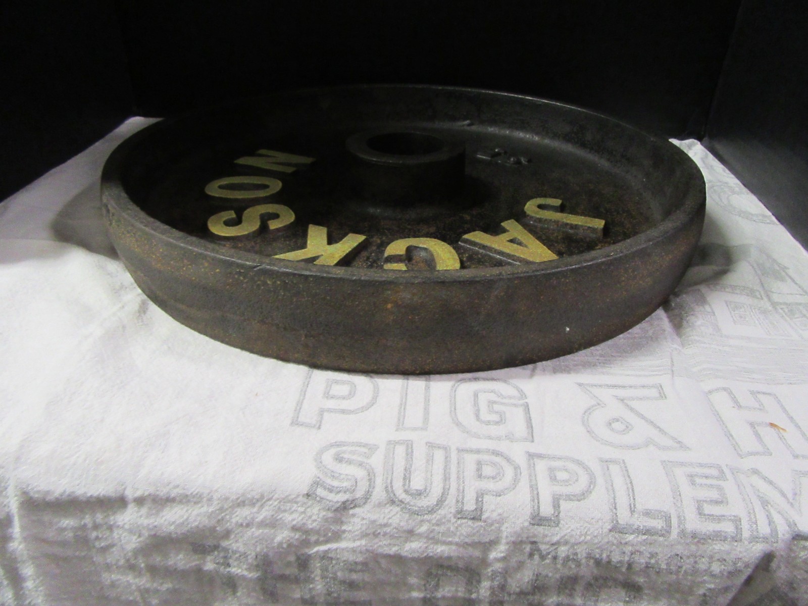 Vintage Jackson Olympic Deep Dish 1st Generation 35# Plate