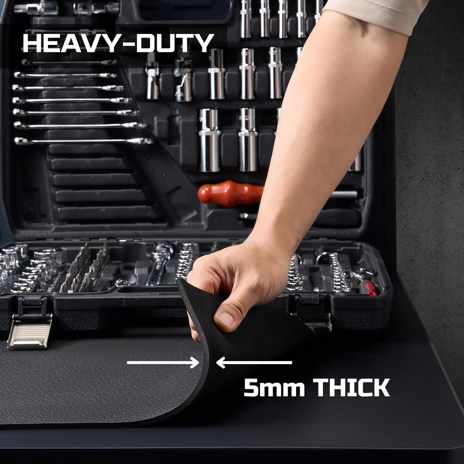 Workbench Mat 24X72 Inches, EVA Rubber Work Mat, Protect Your Work Bench Top, He