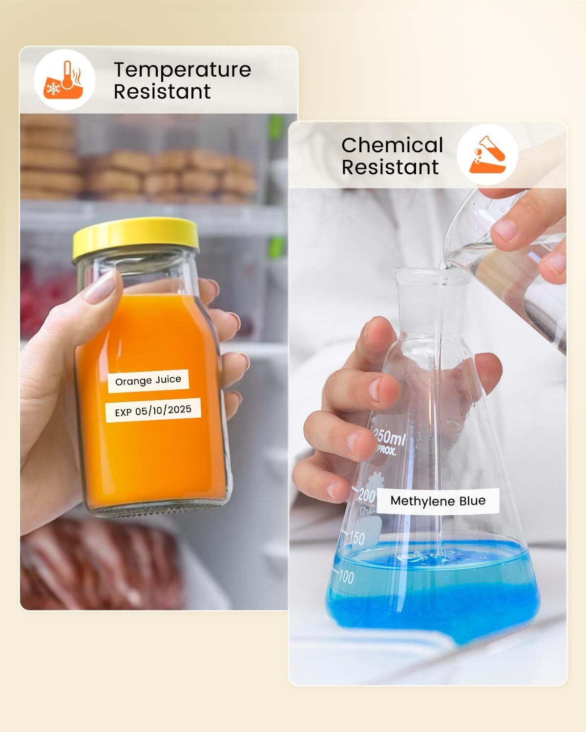 20PK For Brother P-Touch TZe-231 TZ-631 12mm White Standard Laminated Label Tape