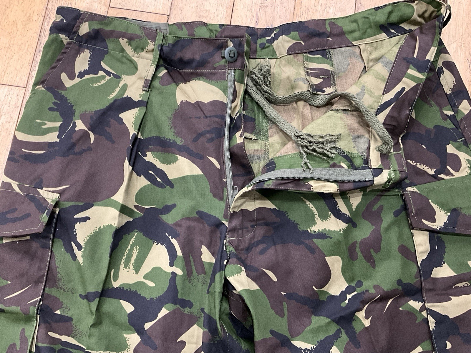 British Army CS95 Lightweight Woodland Camo Combat Trousers