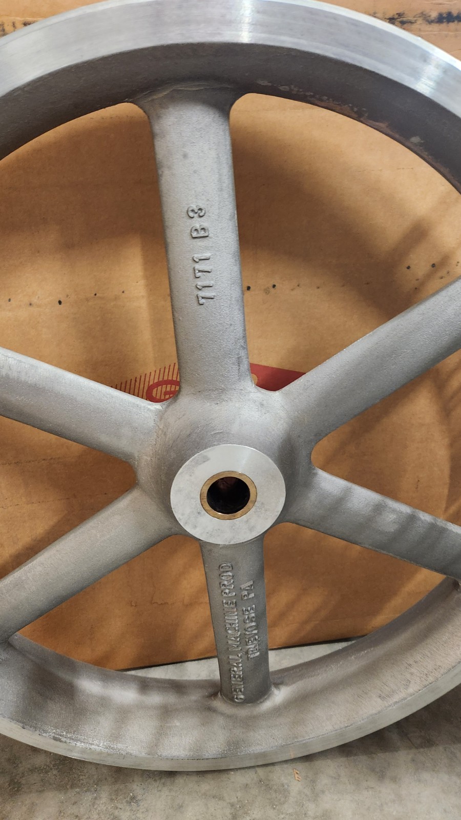 GMP 71721 3" x 26-1/2" Cable Sheave Underground Pulling , Jam Skid Part NEW